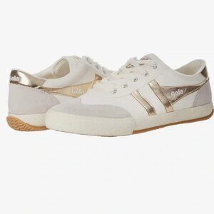 Gola Badminton Women’s Gold Sneakers, Size 6.5